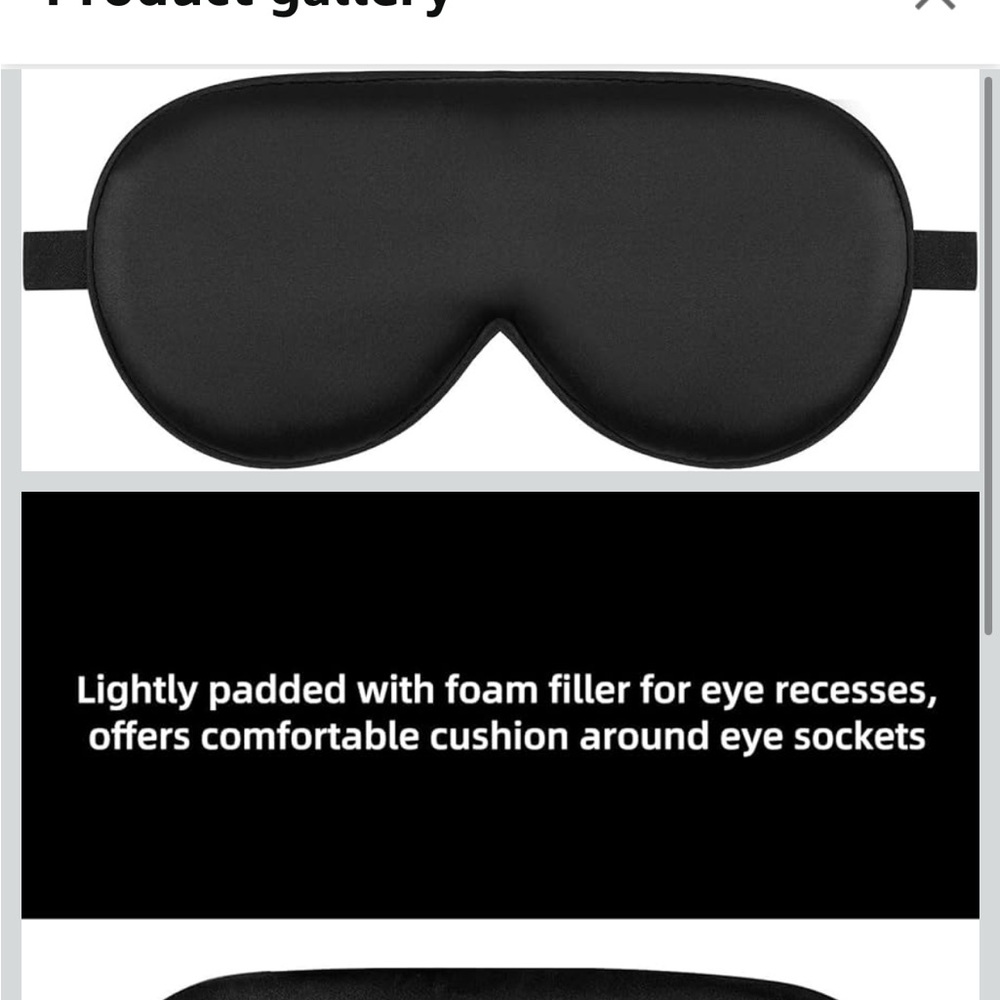 New in Box Alaska Bear Sleep Mask - Picture 3 of 3